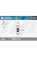 Lampara 4LED SV8.5*30 Tecnium