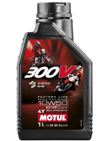 ACEITE MOTUL  300 V² 10W50 FACTORY...