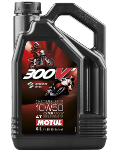 ACEITE MOTUL 300V² 10W50 FACTORY LINE...