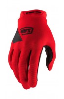 GUANTES 100% RIDECAMP ROJO