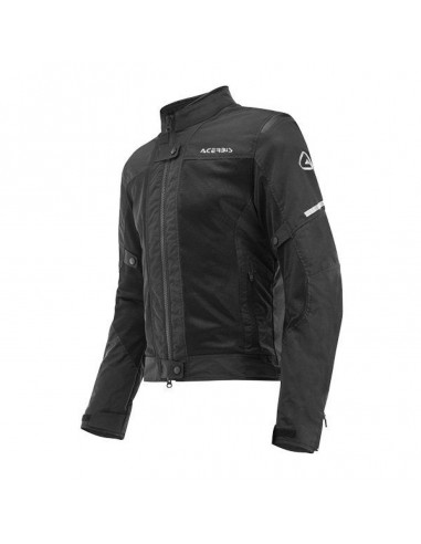 CHAQUETA ACERBIS CE RAMSEY VENTED NEGRO