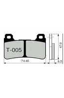 PASTILLAS DE FRENO ZCOO...