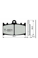 PASTILLAS DE FRENO ZCOO...