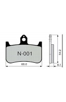 PASTILLAS DE FRENO ZCOO...