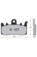 PASTILLAS DE FRENO ZCOO...