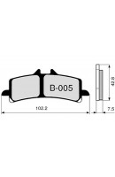 PASTILLAS DE FRENO ZCOO...