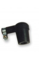 PIPA DE BUJIA DE GOMA NEGRA