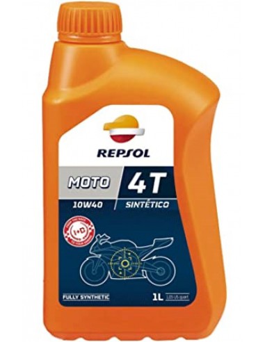 ACEITE REPSOL WORKS V2 4T 10W40 100%...