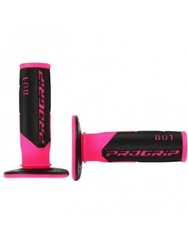 PUÑOS PRO GRIP 801 ROSA/NEGRO FLUOR