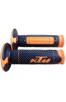 JUEGO PUÑOS KTM NEGRO-NARANJA