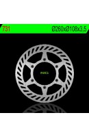 DISCO DE FRENO NG 731 Ø260...