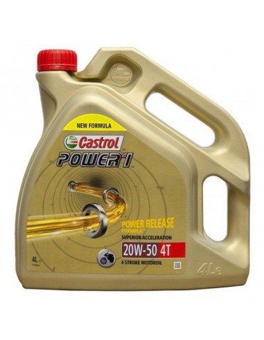 ACEITE CASTROL POWER 1 4T 20W50 4L