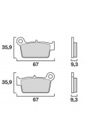 PASTILLAS DE FRENO BREMBO...