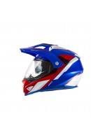 CASCO UFO ARIES AZUL/ROJO
