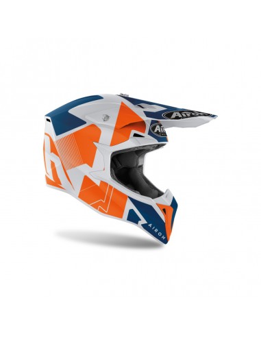 CASCO AIROH WRAAP RAZE NARANJA MATE