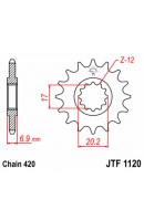 PIÑON JT SPROCKETS ACERO...