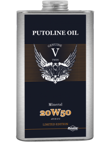 LATA PUTOLINE  V -TWIN MINERAL 20W-50 1L