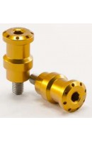 JUEGO DIÁBOLOS PUIG 8MM DORADO