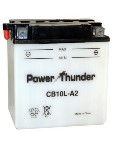 BATERIA POWER THUNDER CB10L-A2 CON ACIDO