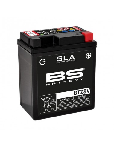 BATERIA BS BATTERY SLA BTZ8V