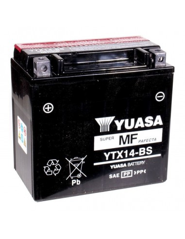 BATERIA YUASA YB14L-A2 COMBIPACK (...