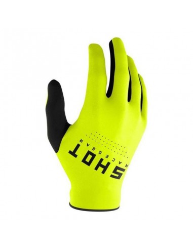 GUANTES SHOT RAW AMARILLO NEON