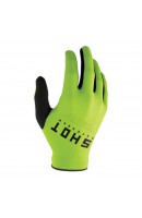 GUANTES SHOT RAW VERDE