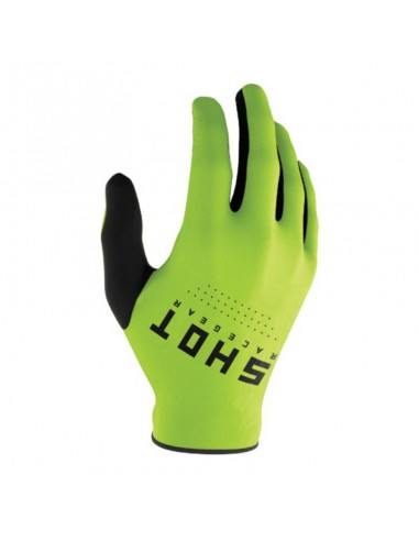 GUANTES SHOT RAW VERDE