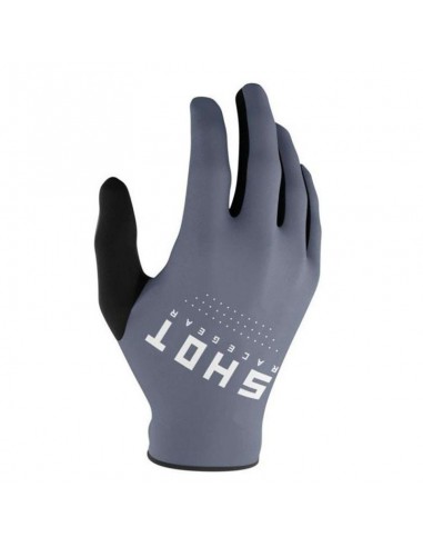 GUANTES SHOT RAW GRIS