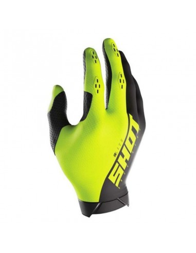 GUANTES SHOT LITE AMARILLO NEON