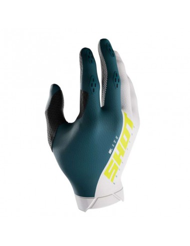 GUANTES SHOT LITE AZUL NEON