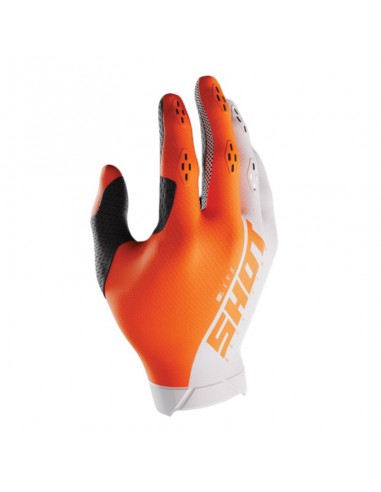 GUANTES SHOT LITE NARANJA NEON