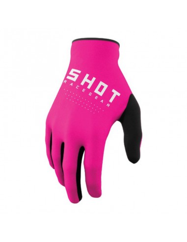 GUANTES SHOT JUNIOR RAW ROSA