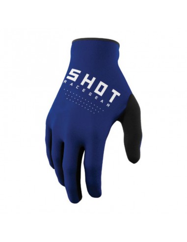 GUANTES SHOT JUNIOR RAW AZUL