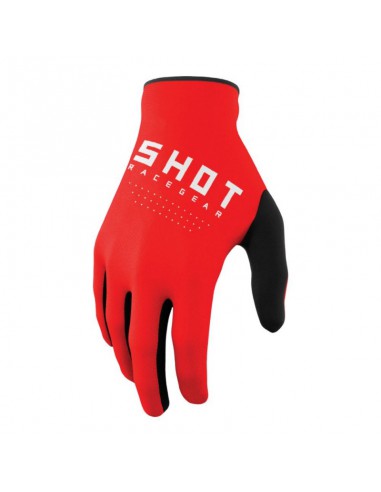 GUANTES SHOT JUNIOR ROJO