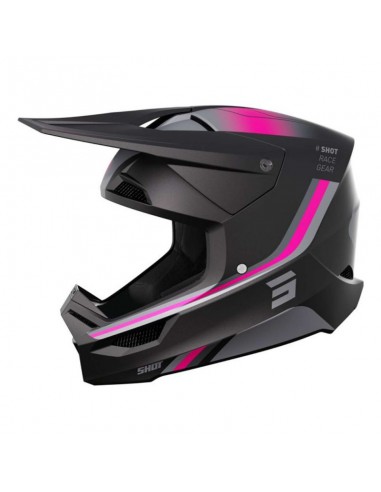 CASCO SHOT FURIOUS AIM ROSA MATE