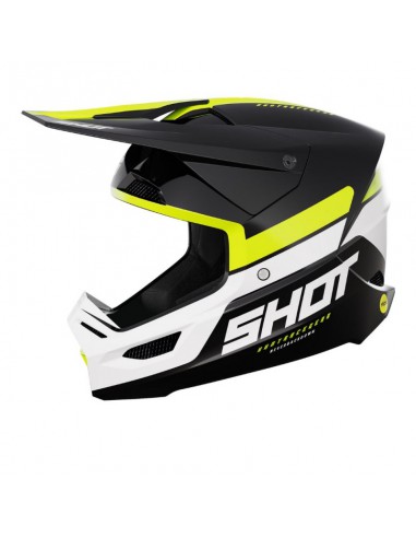 CASCO SHOT RACE IRON NEON AMARILLO...