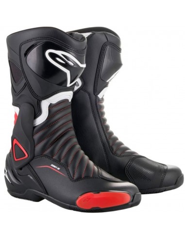 BOTAS ALPINESTARS SMX-6 V2 NEGRO/ROJO