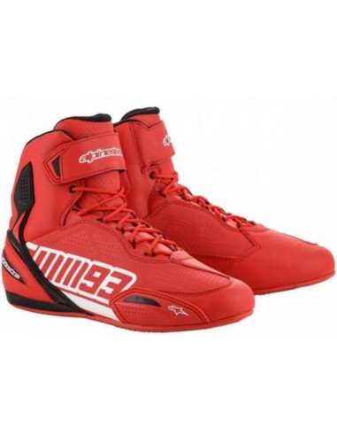 BOTINES ALPINESTARS AUSTIN MM93 ROJO