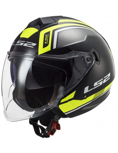 CASCO LS2 OF573 TWISTER II FLIX NEGRO...